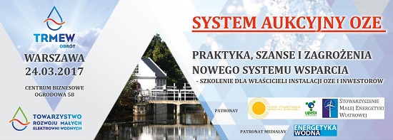 SYSTEM AUKCYJNY OZE TRMEW 24.03.2017 WARSZAWA
